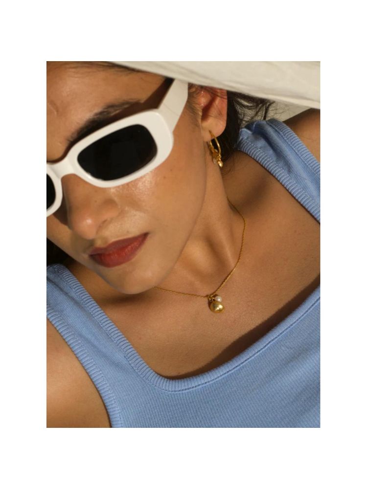 Tangerine Sundial Neckpiece-image-3