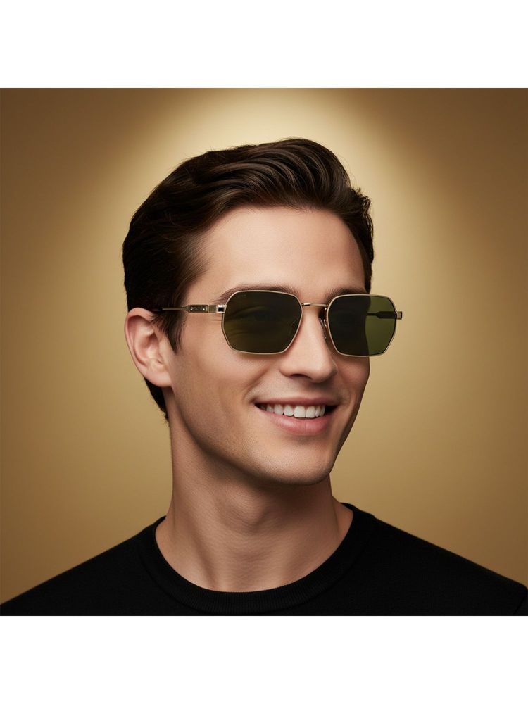 scott accessories Scott Sunglasses Dark Green Lens Hexagon Sunglasses With UV Protection (Scott 3233 Landry C1 S) (55)-picture-16