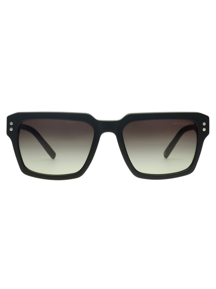 tommy hilfiger accessories Tommy Hilfiger Smoke Olive Lens Square Sunglasses With UV Protection (TH 8008 C3 Mbksign-19 54) (54)-picture-22