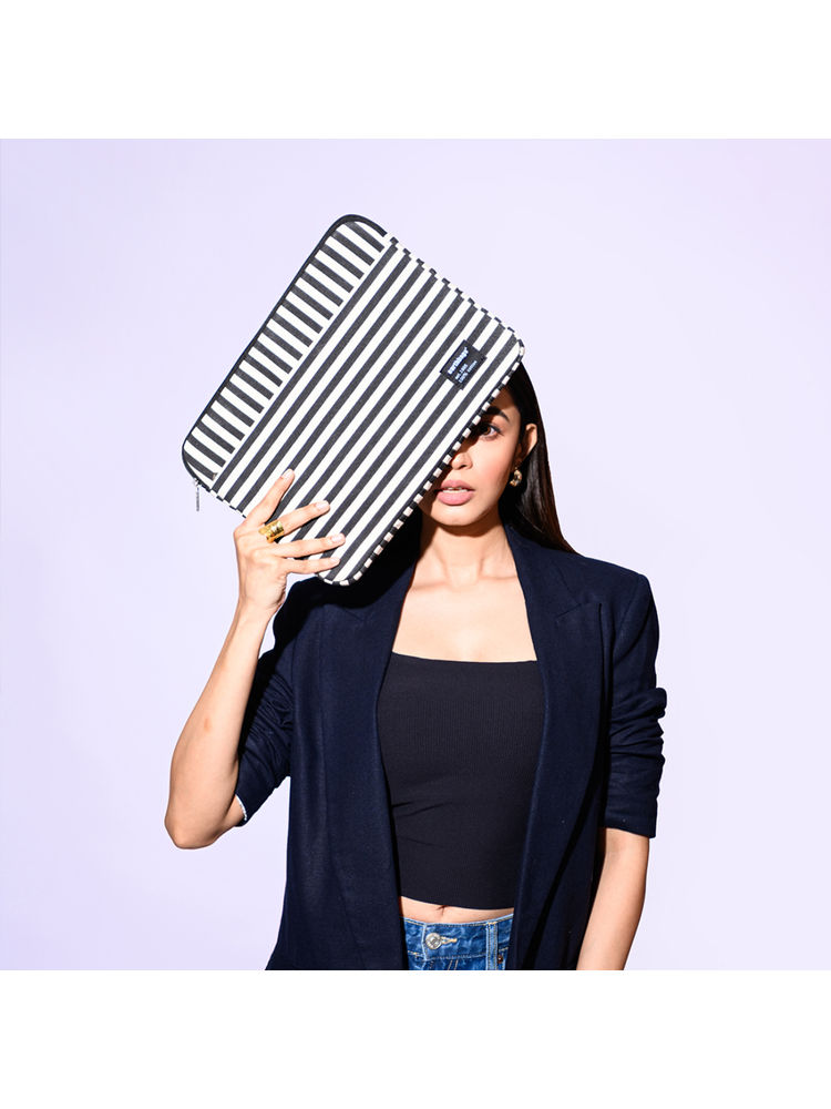 Earth Bags Vogue Laptop Sleeve Striped Multi-Color-picture-22