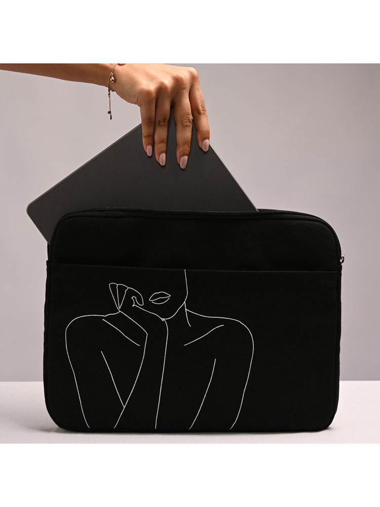 Earth Bags Wanderer Laptop Sleeve Black-image-32