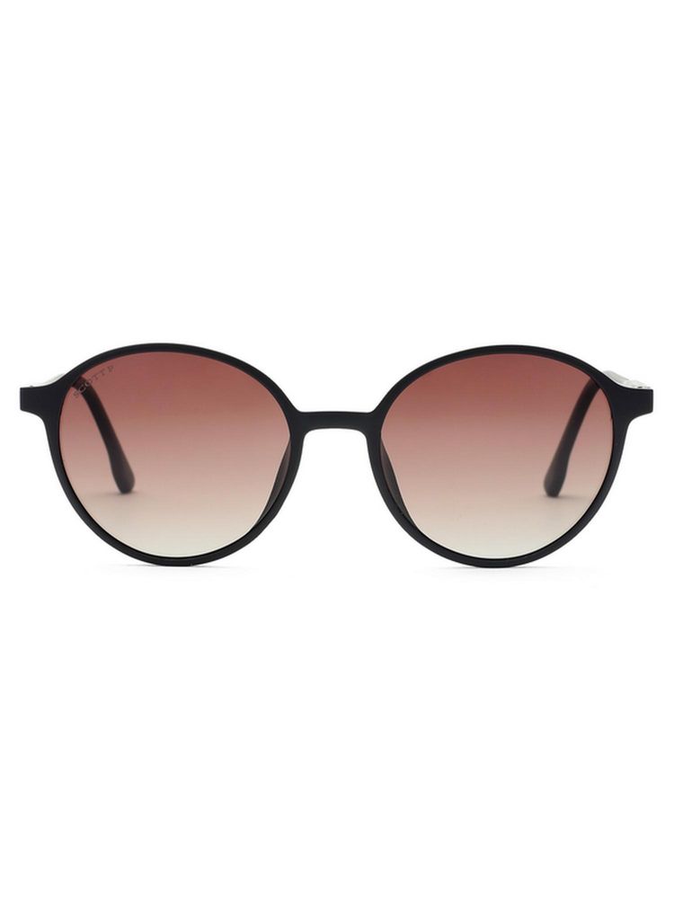 Scott Sunglasses Unisex UV Protected Round Brown Lens Gradient Sunglasses (49)-image-18
