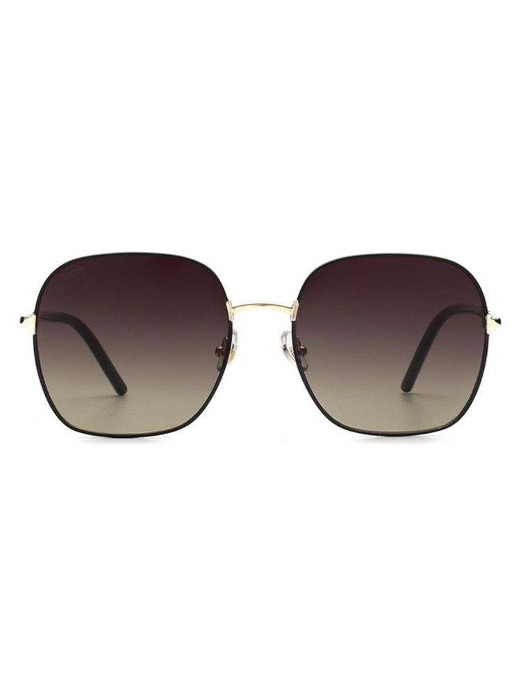 Scott Sunglasses Women UV Protected Round Green Lens Smoke Sunglasses (57)-image-40