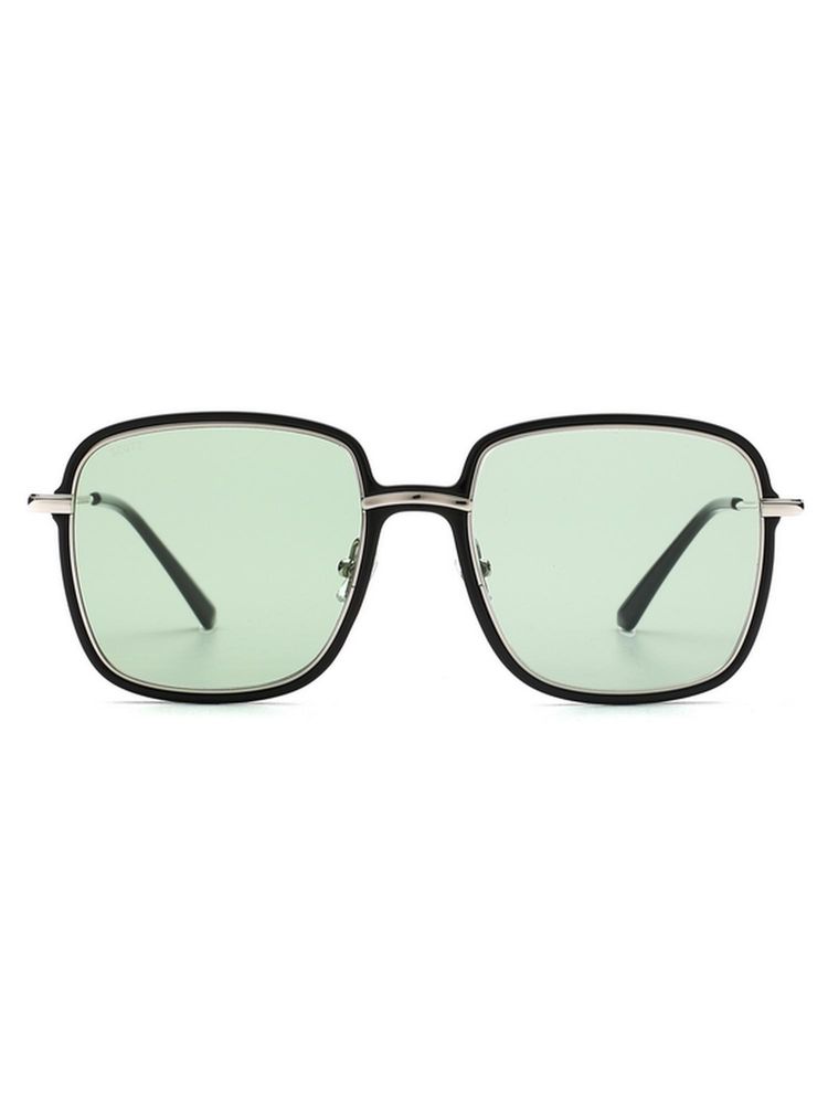 Scott Sunglasses Unisex UV Protected Square Green Lens Sunglasses (56)-image-27