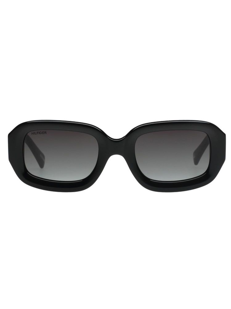 tommy hilfiger accessories Tommy Hilfiger Women UV Protected Hexagon Grey Lens Smoke Sunglasses (50)-picture-14