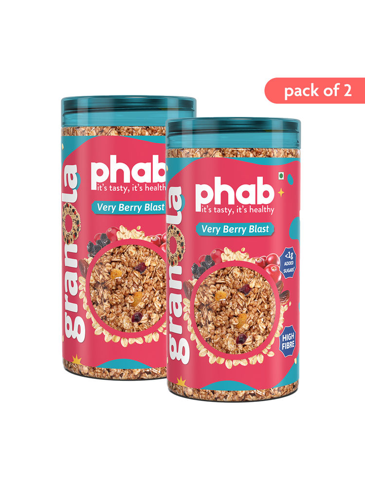 Phab Very Berry Blast Granola Cereals (Pack of 2)-picture-14