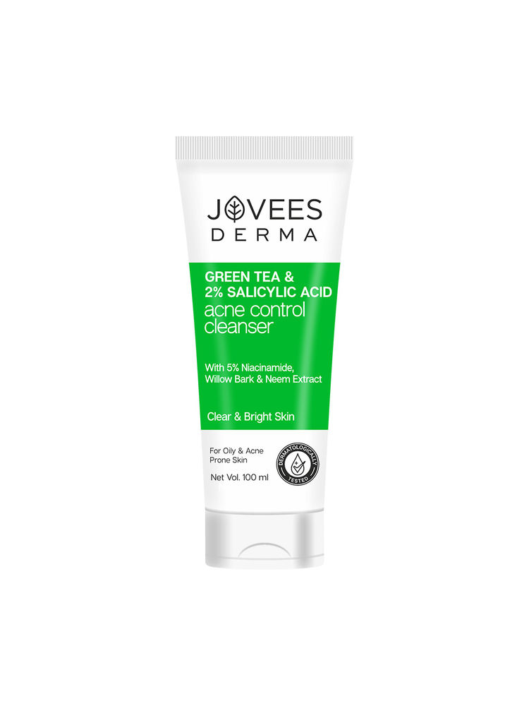 Jovees Derma Green Tea 2% Salicylic Acid Acne Control Cleanser-picture-23
