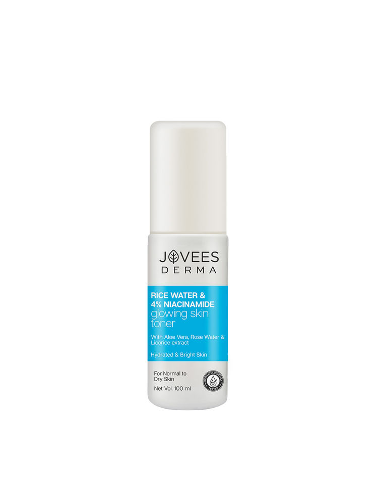 Jovees Derma Rice Water 4% Niacinamide Glowing Skin Toner-picture-29