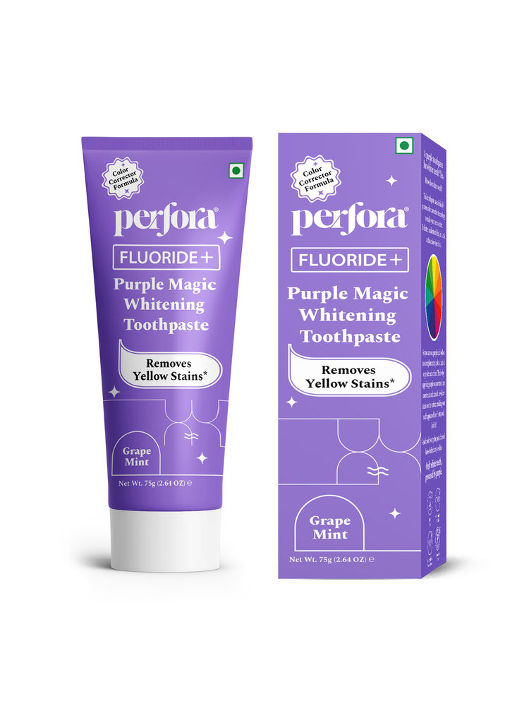 Perfora Purple Magic Whitening Toothpaste