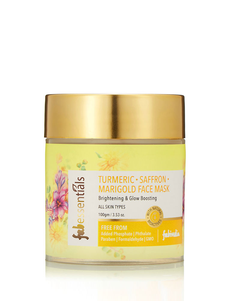 fabindia Fabessentials Turmeric Saffron Marigold Face Mask-picture-18