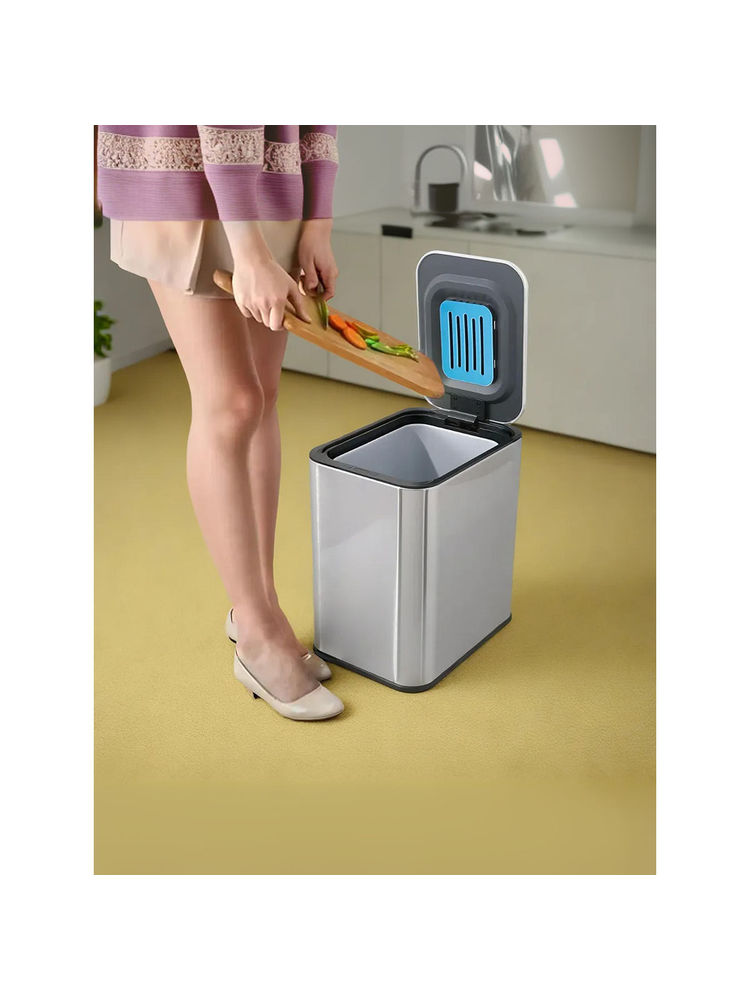 The Better Home Automatic Dustbin 9L Silver-picture-20