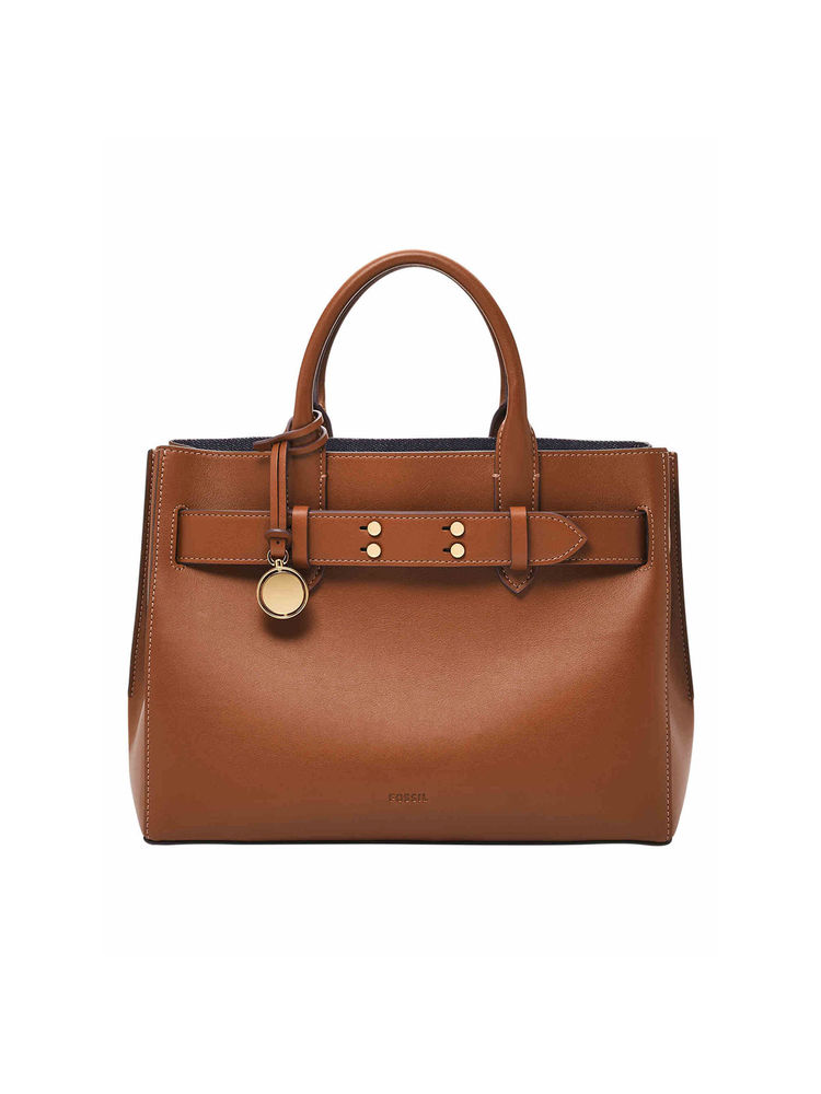 Fossil Gilmore Brown Satchel Bag ZB1931200 (M)-picture-14