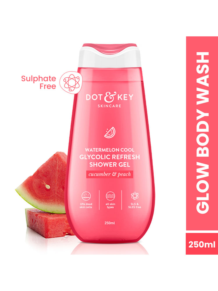 Dot & Key Watermelon Glycolic Fresh & Cooling Sulphate-Free Body Shower Gel With Cucumber-picture-23