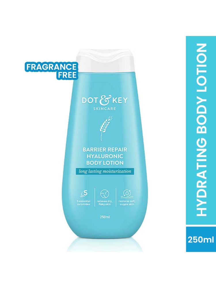 Dot & Key Barrier Repair Hydrating Body Lotion with Hyaluronic & 5 Essential Ceramides, Plumps Skin-image-6