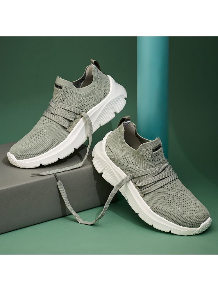 Campus ANTIL Green Women Walking Shoes-image-34