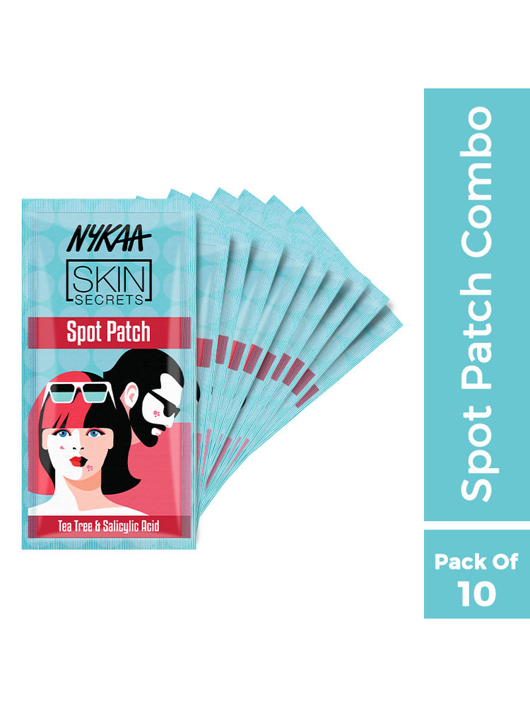 Nykaa Tea Tree & Salicylic Acid Spot Patch for Pimple Care - Pack Of 10