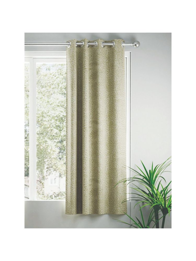 BIANCA Jacquard Blackout Eyelet Curtain 1 Pc (Tremezzo) Abstract Sage-image-32