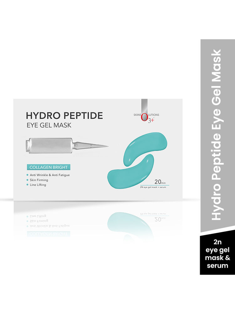 O3+ Hydro Peptide Hydrogel Eye Patch Mask With Collagen & Hyaluronic Acid For Dark Circles
