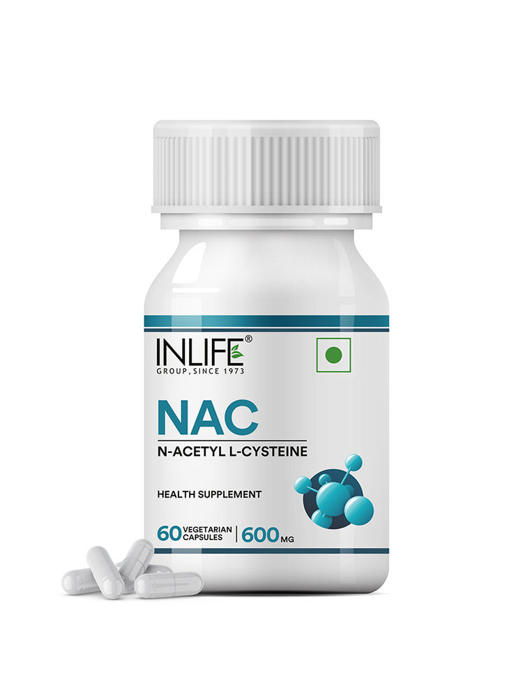 Inlife NAC N-Acetyl L-Cysteine 600mg Capsules-picture-20