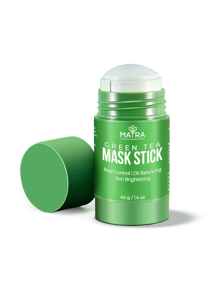 Matra Green Tea Mask Stick For Pore Control, Oil Balancing & Skin Brightening