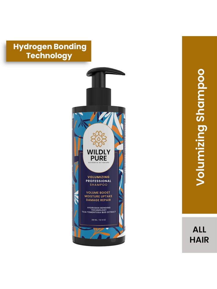Wildly Pure Volumizing Shampoo for thin & wavy hair with Hydrogen Bonding Technology-image-30