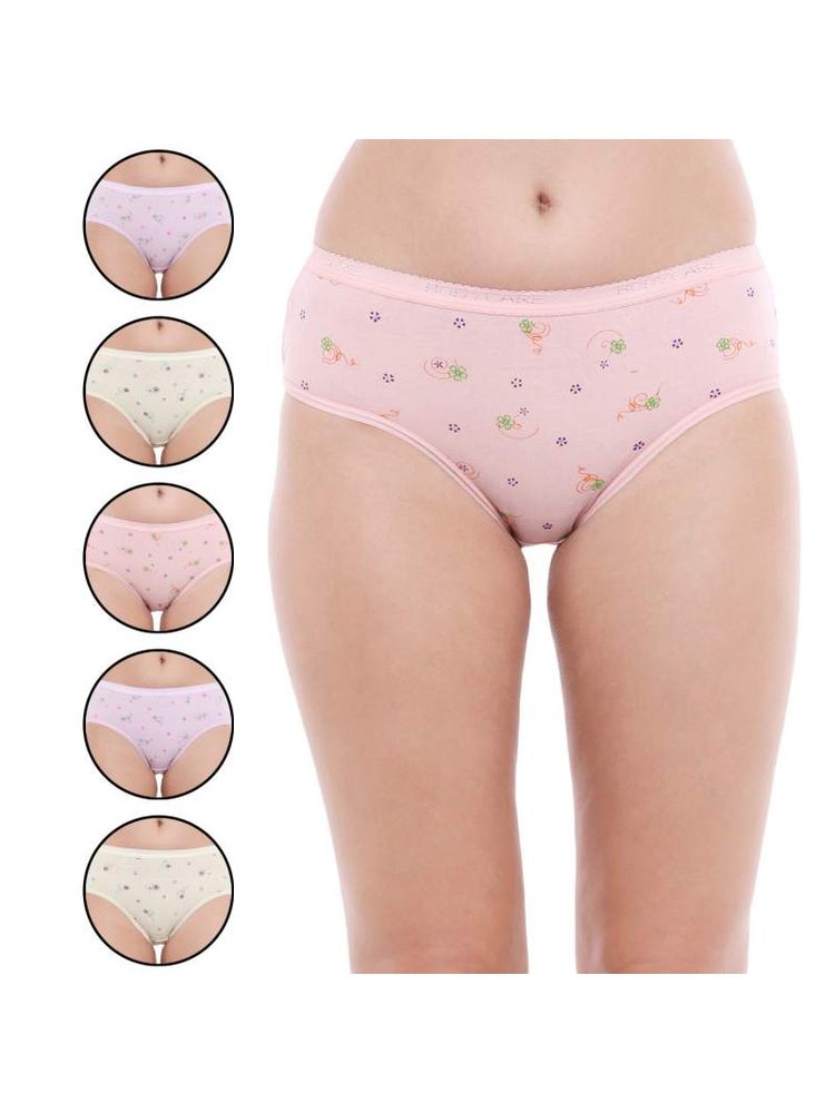 Bodycare Pack of 6 Premium Printed Cotton Briefs In Assorted Colors-picture-25
