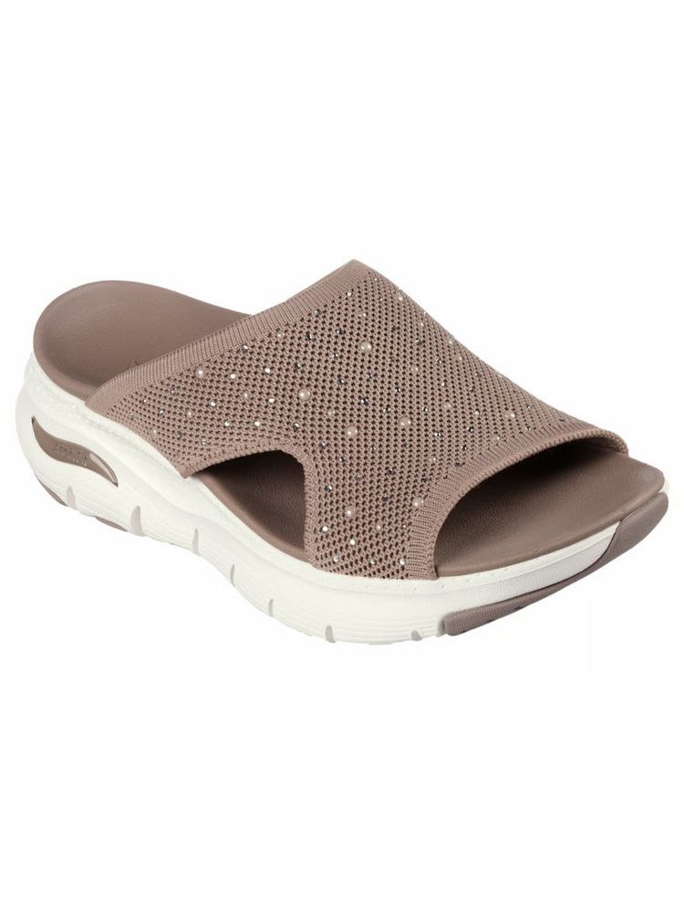 SKECHERS Women Beige Arch Fit Sandals-picture-10
