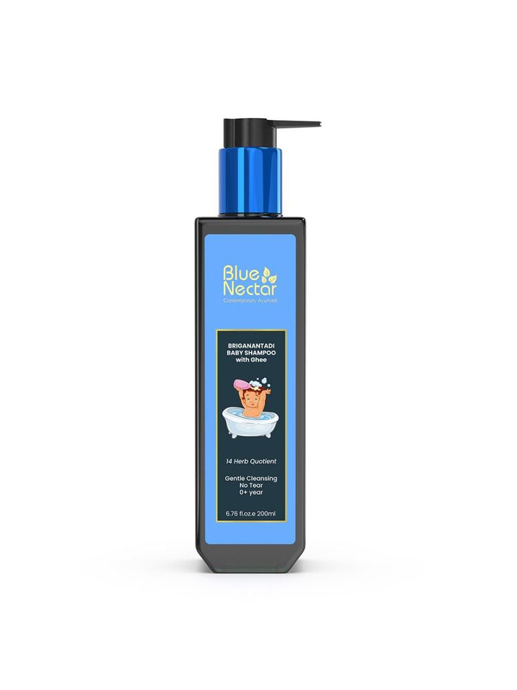 Blue Nectar Briganantadi Baby Shampoo With Natural Ghee
