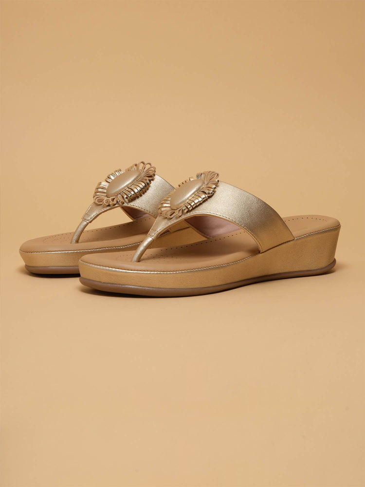 Eridani Bonita Gold Casual Sandals-picture-25