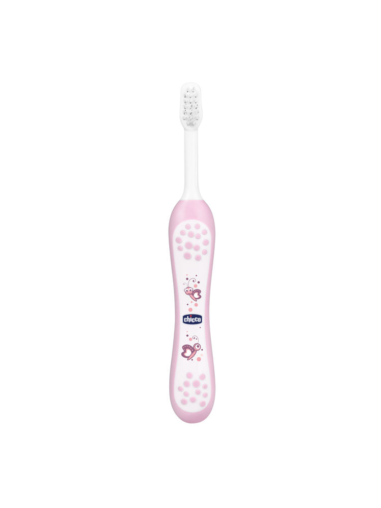 Chicco Toothbrush - Pink for 6M-36M