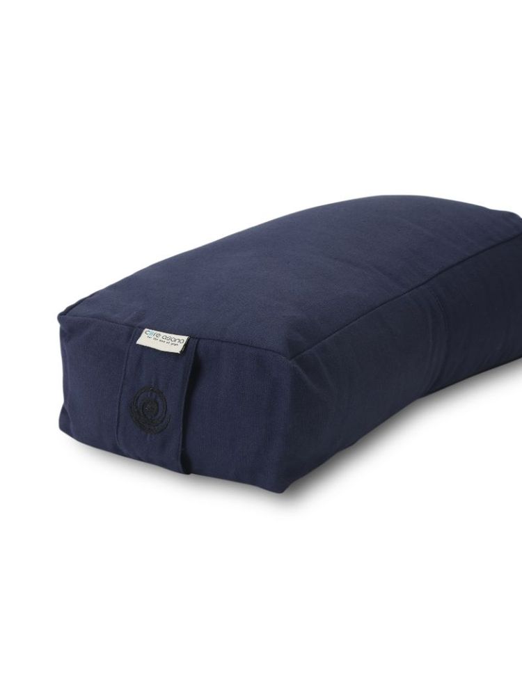 Core Asana Mini Rectangular Bolster- Midnight Blue-picture-12
