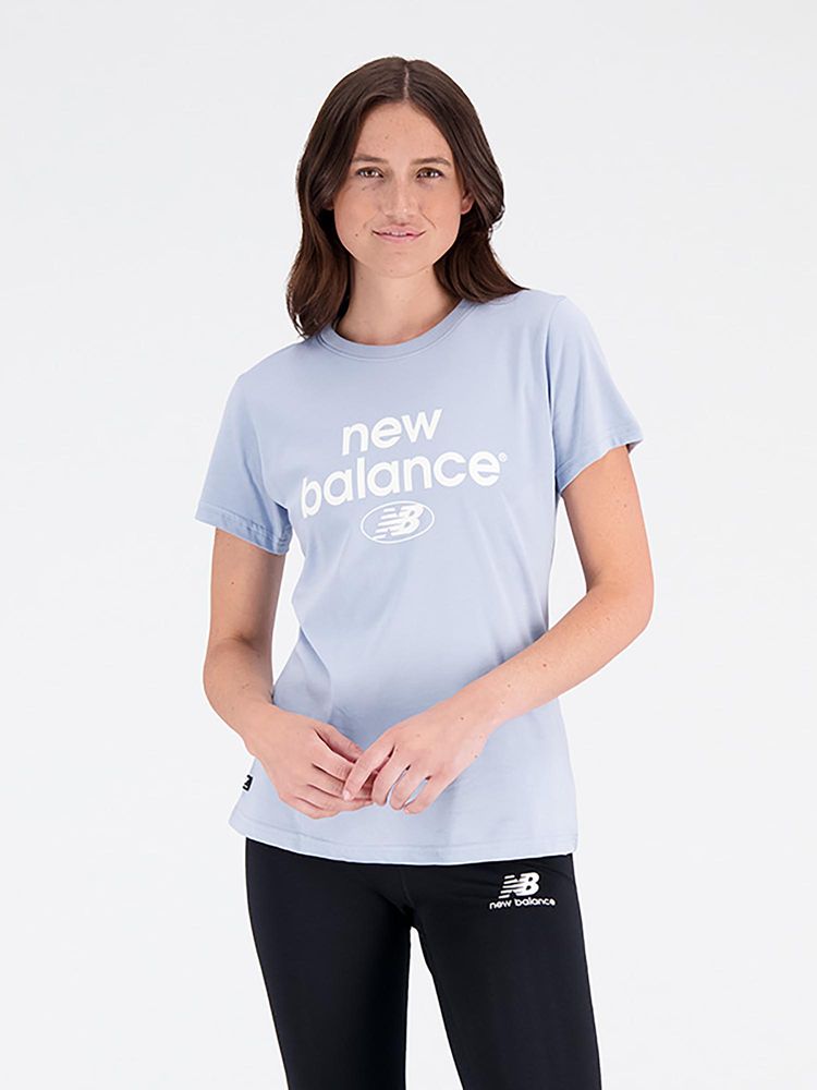 New Balance Blue Typography Round Neck T-Shirt-picture-17