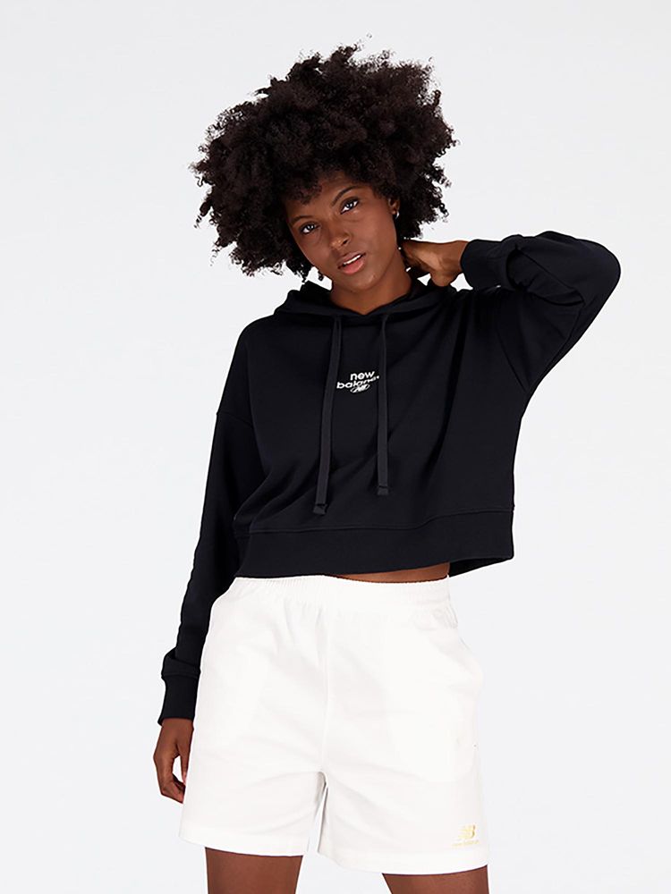 New Balance Black Typography Hooded Hoodie-picture-20