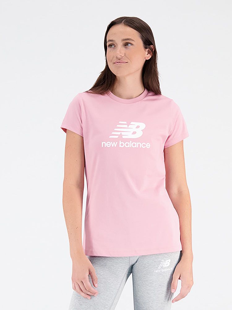 New Balance Pink Typography Round Neck T-Shirt-picture-19