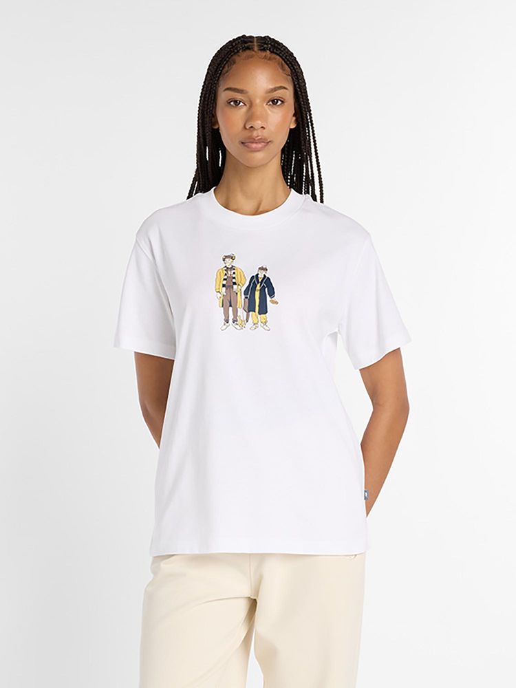 New Balance White Printed Round Neck T-Shirt-picture-19