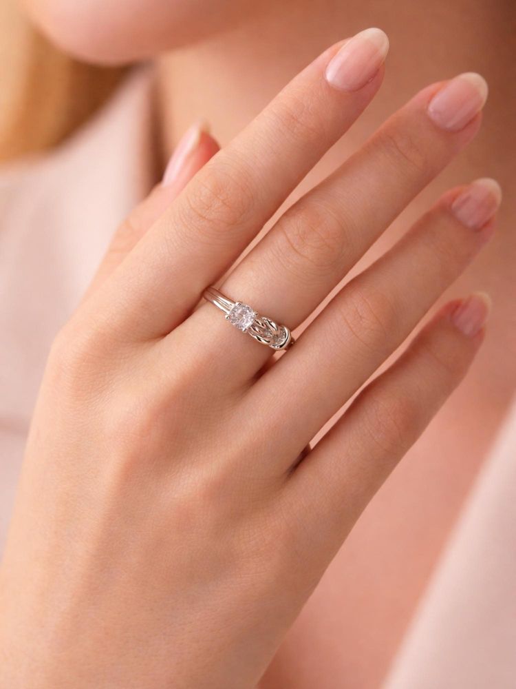 925 SILLER Pure Celestia Spark Solitaire Ring-picture-12