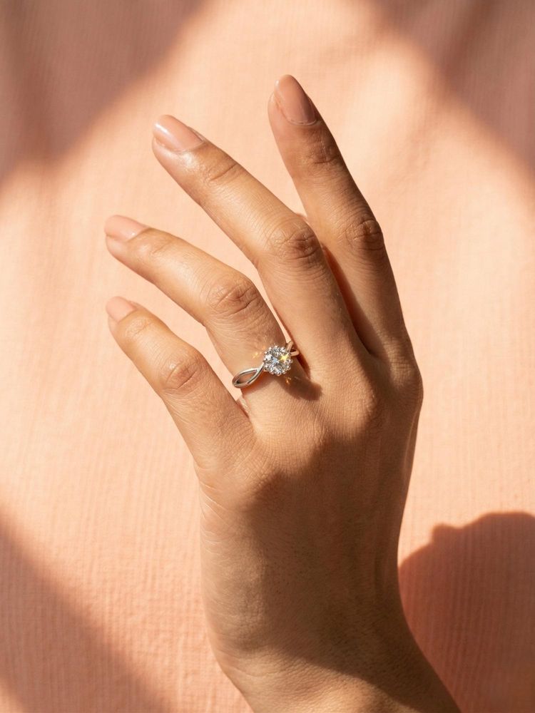 925 SILLER Pure The Eternal Bloom Solitaire-picture-23