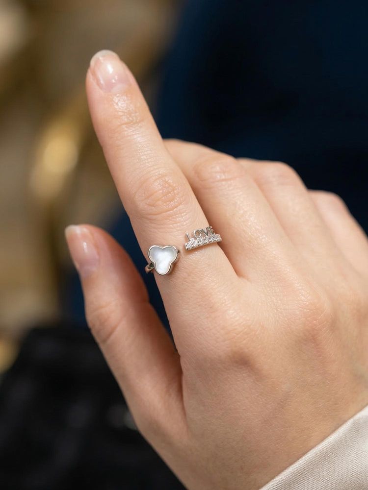 925 SILLER The Serenade Open Wrap Ring-picture-22