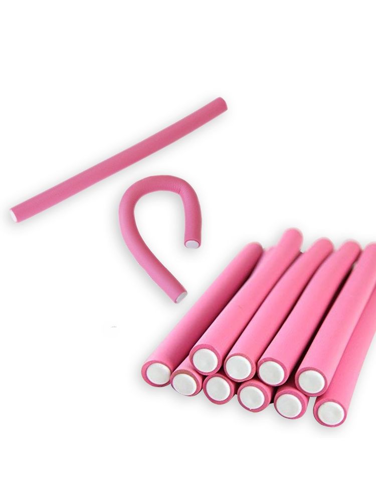 Bronson Professional 10 Pcs Hair Curling Rods Roller Hair Sticks - Color May Vary