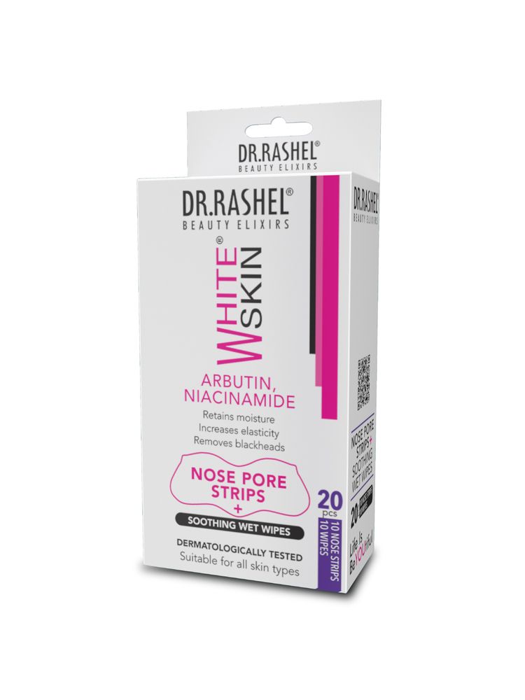 DR. RASHEL White Skin Blackhead Remover Nose Strips & Soothing Wet Wipes-image-29