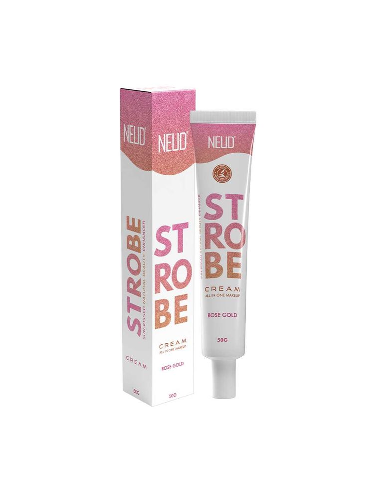 Neud Strobe Cream Rose Gold For Glowing Skin With Hyaluronic Acid & Cocoa Butter-image-37