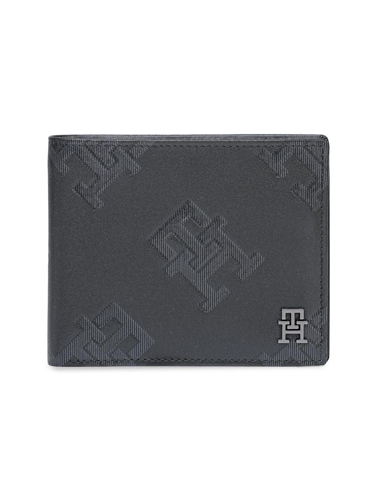 tommy hilfiger accessories Tommy Hilfiger Mens Leather Global Coin Wallet Branco - Black-picture-29