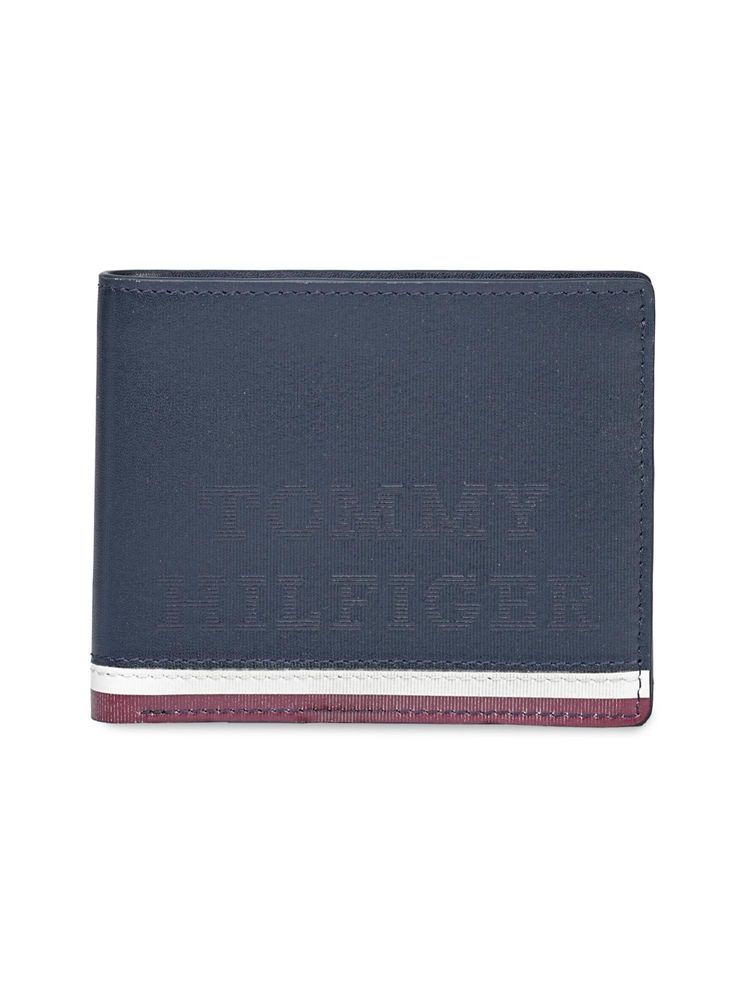 tommy hilfiger accessories Tommy Hilfiger Mens Leather Slim Fold Wallet Avlona - Navy Blue-picture-13
