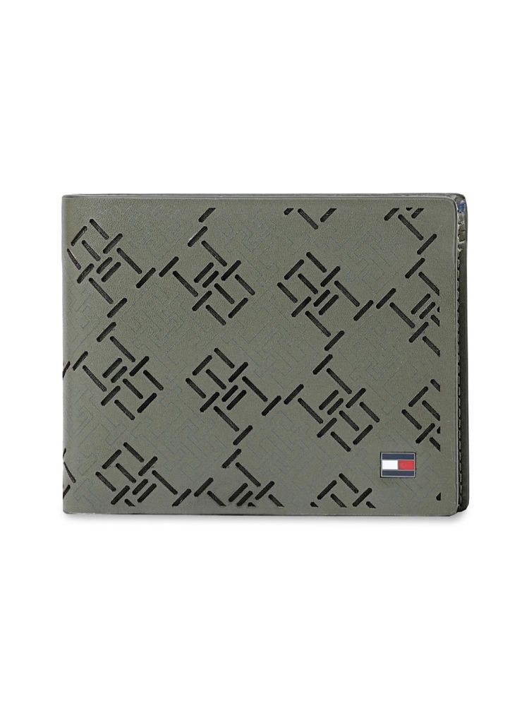 tommy hilfiger accessories Tommy Hilfiger Mens Leather Global Coin Wallet Strovolos - Olive-picture-18