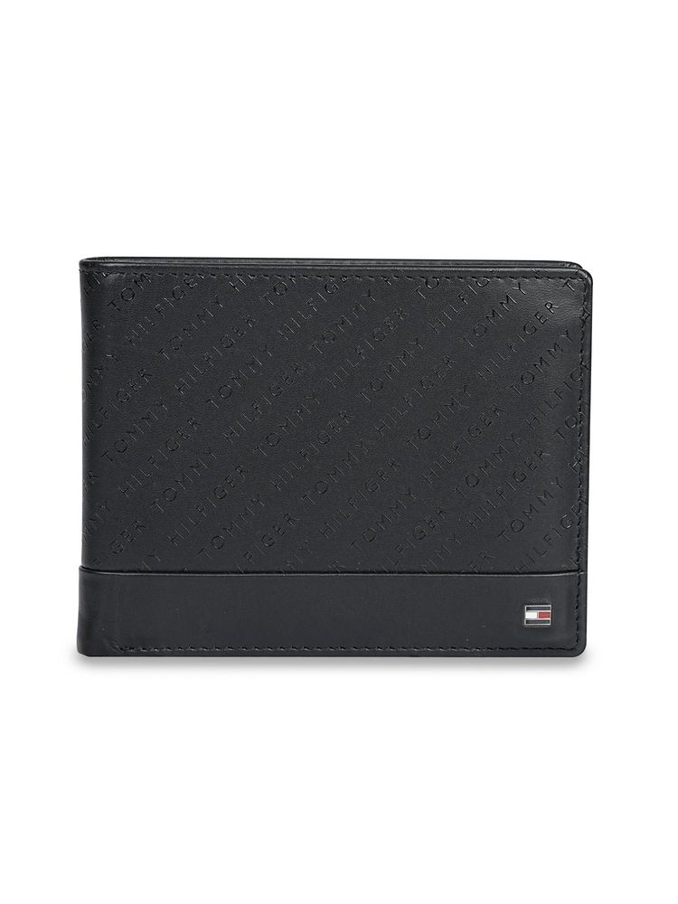 tommy hilfiger accessories Tommy Hilfiger Mens Leather Passcase Wallet Ergates - Black-picture-25