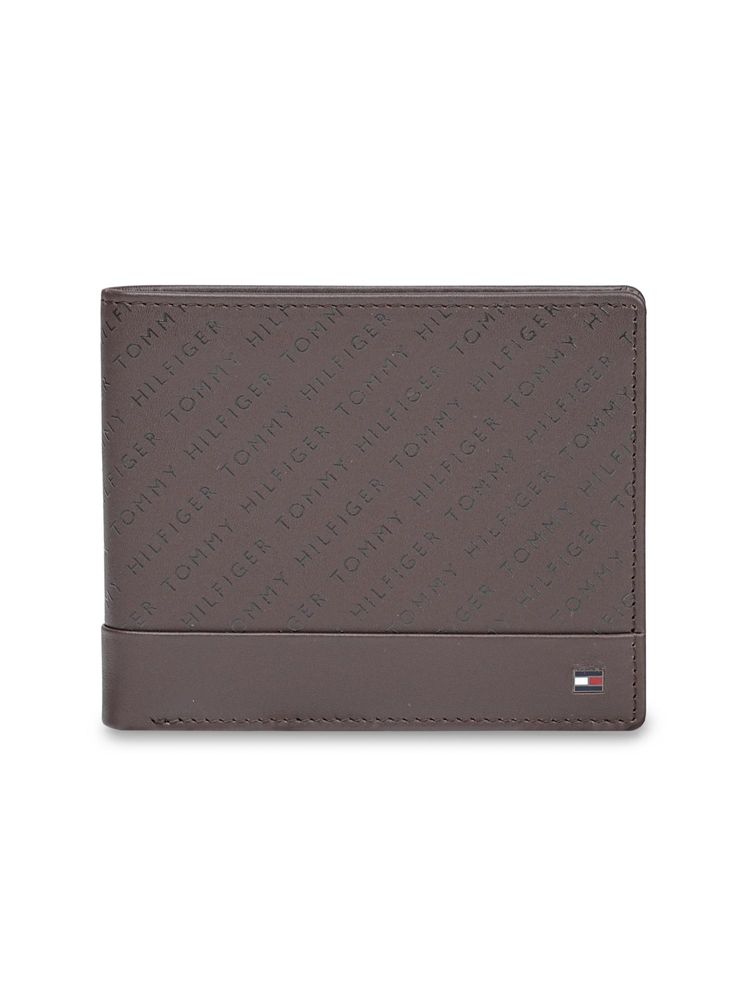 tommy hilfiger accessories Tommy Hilfiger Mens Leather Global Coin Wallet Ergates - Brown-picture-17