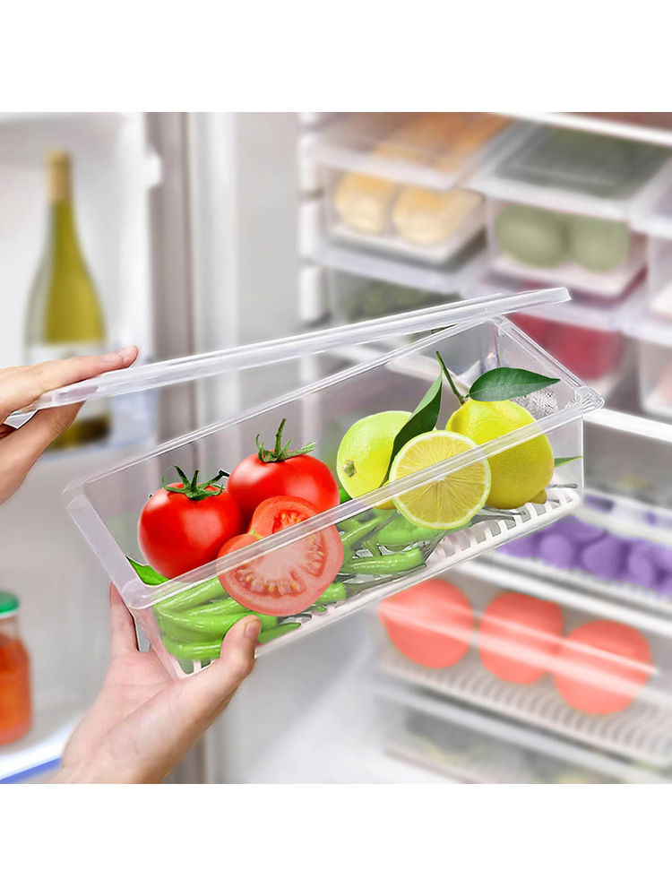 Story@Home Fridge Storage Container (Pack Of 4)