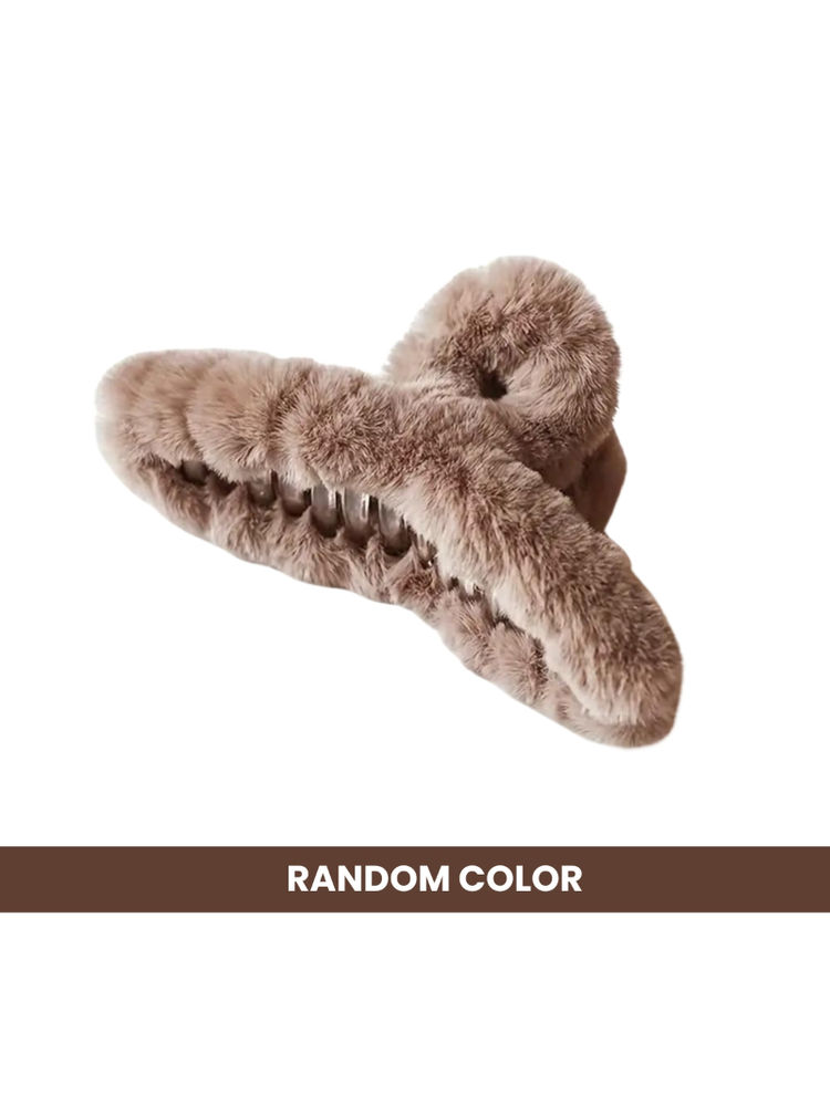 Matra Large Fur Hair Claw Clips