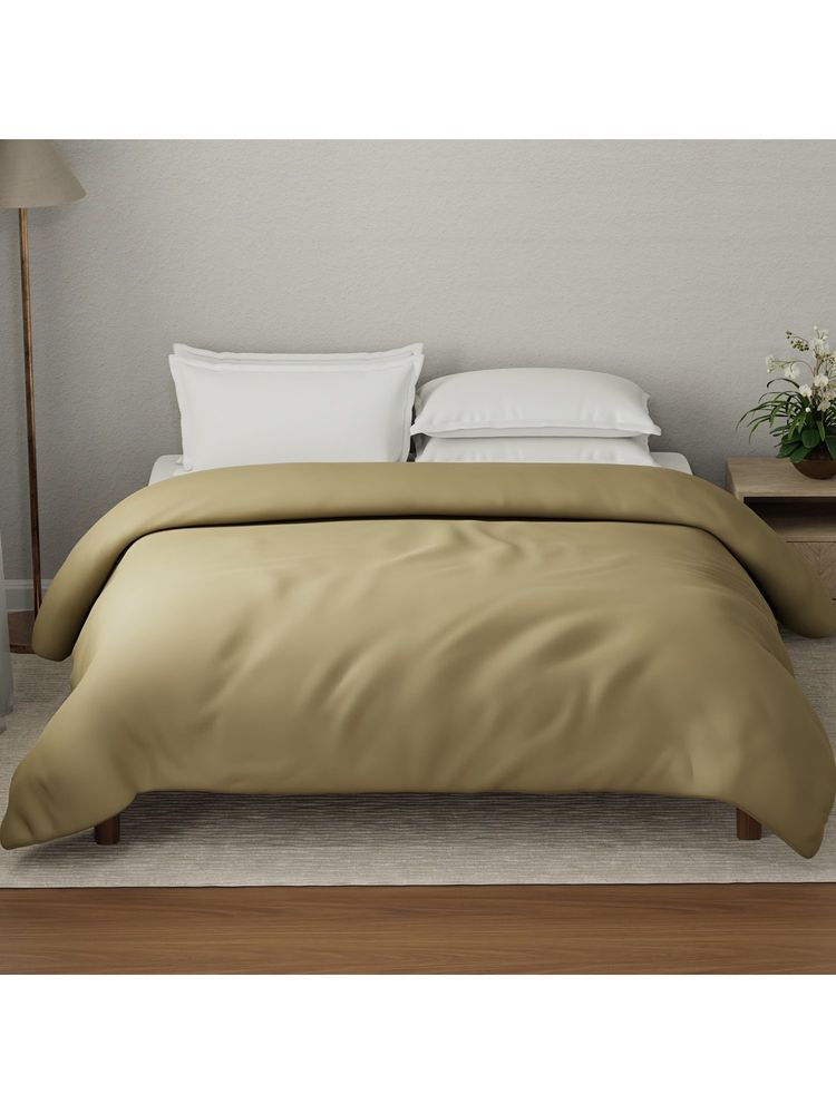 Boutique Living Olive Luxe Loom Cotton Dyed Comforter (Double)-image-1