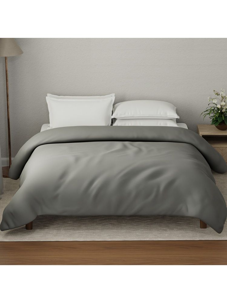 Boutique Living Mouse Grey Luxe Loom Cotton Dyed Comforter (Double)-image-27